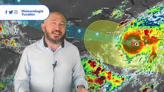 🌀 Huracán Beryl impactaría la Península este fin de semana [upl. by Akehsar866]