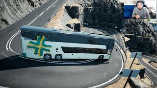 Ruta Extrema y Complicada Con El Bus VDL Futura FDD2 Tourist Bus Simulator [upl. by Kcin]