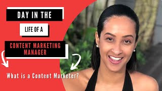 Day in the Life of a Content Marketing Manager [upl. by Atnuahsal234]