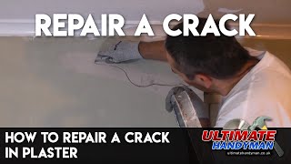 How to repair a crack in plaster [upl. by Patrizia69]