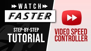 Beginners Guide to Video Speed Controller Chrome Extension  Learn Faster Series Pt 2 [upl. by Davilman362]