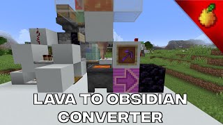 Lava To Obsidian Converter [upl. by Nysilla]