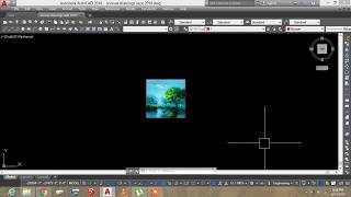 How to hide or remove the frame from a image in AutoCAD [upl. by Bradley390]