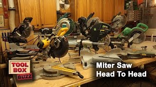 10 Inch Miter Saw Comparison [upl. by Aramas]