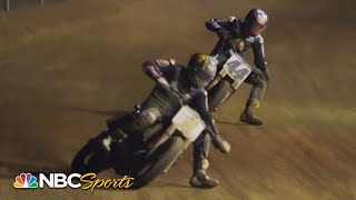 American Flat Track Lima HalfMile  EXTENDED HIGHLIGHTS  7321  Motorsports on NBC [upl. by Esiom]