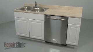 KitchenAid Dishwasher Disassembly KDTM704ESS – Repair Help [upl. by Nylg]