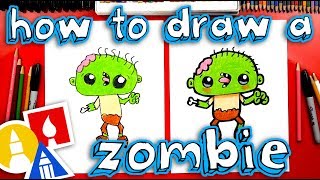 How To Draw A Funny Zombie [upl. by Willman]