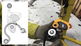 Pro Traxion Petzl  carrucola bloccante  progress capture pulley [upl. by Xuaeb606]