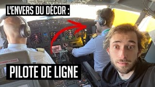 UNE JOURNÉE AVEC 12  PILOTE DE LIGNE découverte métier [upl. by Boorman]