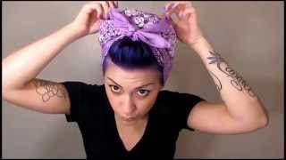 Rosie The Riveter Bandana [upl. by Yecac]