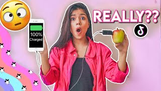 I Tested VIRAL Tik Tok Life Hacks to see if they work amazed [upl. by Klemperer]