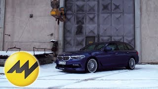 BMW Alpina B5 Touring  Fahrtbericht  Motorvision [upl. by Ataynek794]