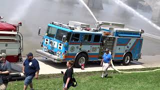 HARRISBURG PA FIRE PARADE AND MUSTER 71021 [upl. by Ennasus]