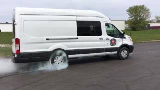 Ford Transit van burnout Ecoboost V6 [upl. by Turley]