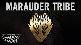 Official Shadow of War Marauder Tribe Trailer [upl. by Longerich]