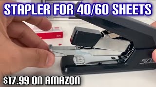 how to fix  repair a stapler ENGLISH [upl. by Freeborn602]