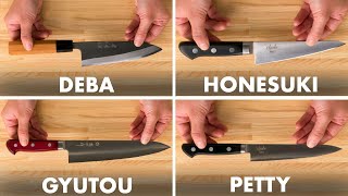 How To Use Every Japanese Knife  Method Mastery  Epicurious [upl. by Henke266]