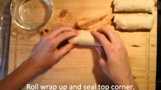 How to Wrap an Egg Roll [upl. by Veriee]