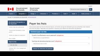 Immigration Québec 2017  Payer les frais en ligne de la demande de résidence permanente [upl. by Coridon]