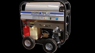 Hydro Tek SS Series Compact Hot Water Pressure Washer [upl. by Oinigih]