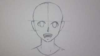 Comment dessiner un visage manga FACILEMENT [upl. by Nore]