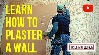 Learn How To Plaster Plastering Onto BG Hardwall [upl. by Peper]