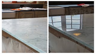 How to Clean and Restore a Marble Countertop [upl. by Antonietta]