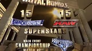 WWE ROYAL RUMBLE 2006 FULL MATCH [upl. by Keverne971]