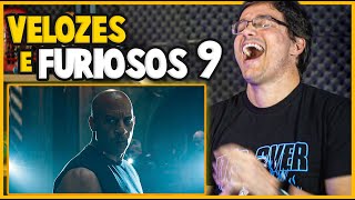 TRAILER VELOZES amp FURIOSOS 9 LEGENDADO React [upl. by Eisdnil]