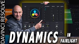 Audio DYNAMICS in DaVinci Resolve 17 Fairlight Tutorial  Compression  Gate  Expander  Limiter [upl. by Ula239]