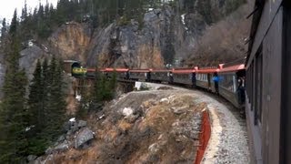 Skagway Alaska White Pass amp Yukon Route Railroad Tour [upl. by Yoreel]