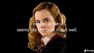 Harry and Hermione Lovestory Part 1 [upl. by Thier]