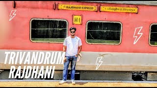 Trivandrum Rajdhani Express First Class  TVC Rajdhani Express  Indian Railways [upl. by Tymes]