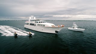 Broward 118 Charter Yacht  quotSUPquot [upl. by Chanda]