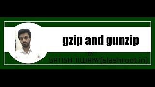 gzip and gunzip command in linux [upl. by Amahs]