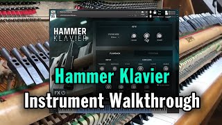 Hammer Klavier Walkthrough VST AU AAX — A Wholly Unique Virtual Piano Instrument [upl. by Salomo144]