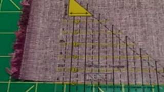 Fons and Porter Half and Quarter Square Ruler demo [upl. by Barnet]