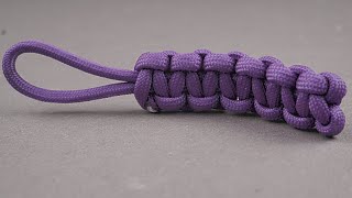 How to Tie a Paracord Cobra Knot [upl. by Zippora739]