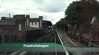 Führerstandsmitfahrt SBahn Berlin S 3 Erkner Ostbahnhof [upl. by Ltsyrk]