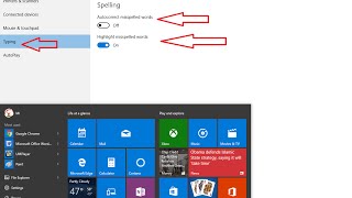 How to Turn OffDisable AutoCorrect Spelling in Windows 10 [upl. by Slohcin641]