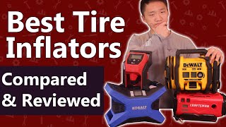 REVIEW  Best Portable Tire Air Inflators Compared [upl. by Nylazor]