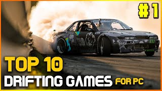 Top 10 Drifting Games for PC [upl. by Treblihp]