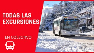 🔴 ¿Cómo hacer EXCURSIONES en COLECTIVO Como viajar en transporte público en Bariloche [upl. by Hcahsem]