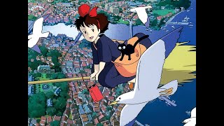 Kikis Delivery Service  A town with an ocean view 1 hour [upl. by Kareem]