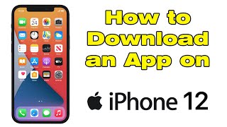 How to download and install an app on iPhone 12 from App Store [upl. by Adnih]