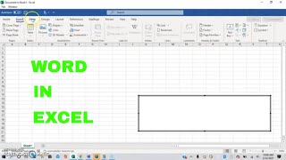 How To Insert A Word Document Into Your Excel Sheet With Ease Little Known Feature Tutorial [upl. by Naerol]