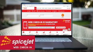 How to Web Check In  Spicejet [upl. by Solrac]