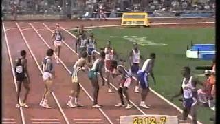 Mens 4x400m Relay Final at the Barcelona 1992 Olympics [upl. by Essinger193]