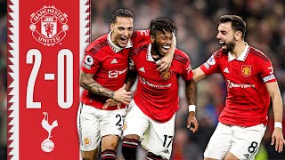 UNBELIEVABLE Performance 🤩  Man Utd 20 Tottenham  Highlights [upl. by Akemal]