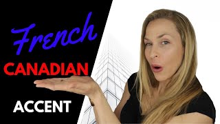 French Canadian Accent  Different Sounding Consonants [upl. by Talia]